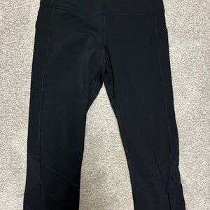 Lulu Black Align Leggings 21” 8